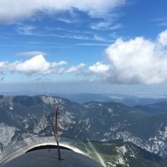 Flugwegposition um 12:13:11: Aufgenommen in der Nähe von Gemeinde Reichenau an der Rax, Österreich in 2233 Meter